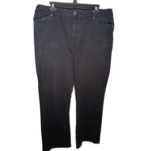 Out Of the Blue J. Jill Demin Women Black Size 18